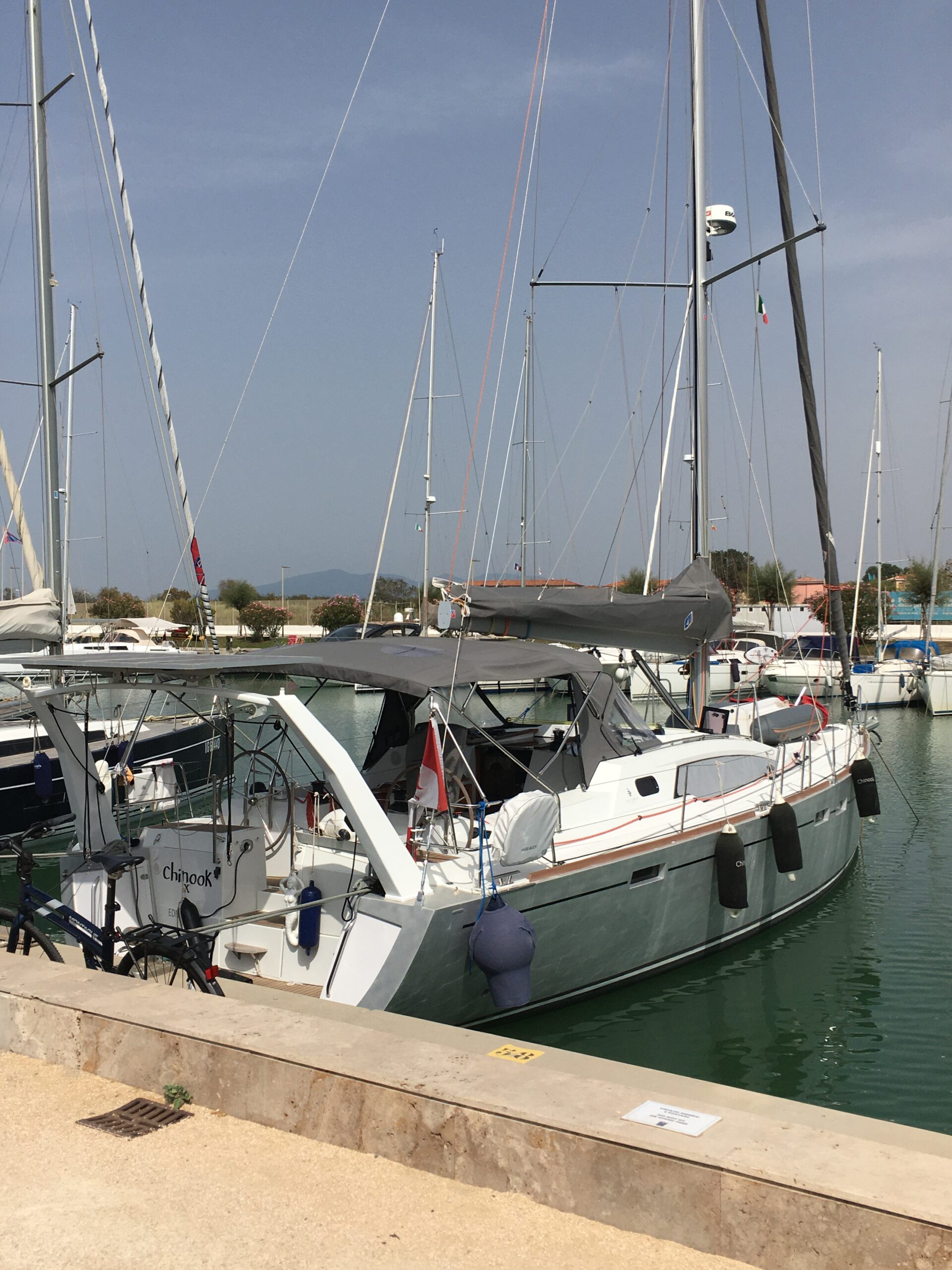 Docked at Porto di Pisa